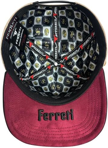 Ferreti Hats FT150 El Gallo Beige Baseball Hat for Men & Women - Beige Rooster Hat - Premium Adjustable Baseball Cap, Gorra de Gallo para Hombre y Mujer in Saudi Arabia
