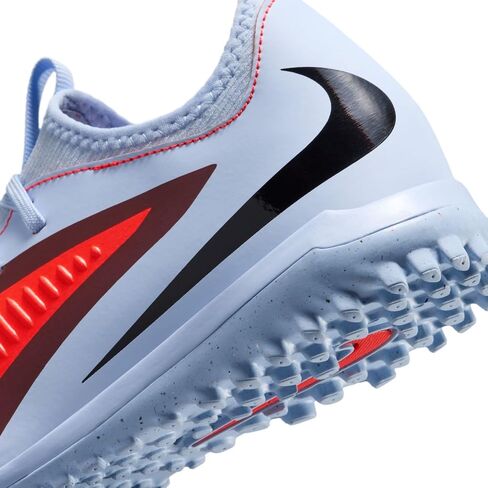 Nike Jr. Phantom 6 Low Academy Big Kids' Turf Soccer Shoes (Royal Tint/Black/Bright Crimson) in Kuwait