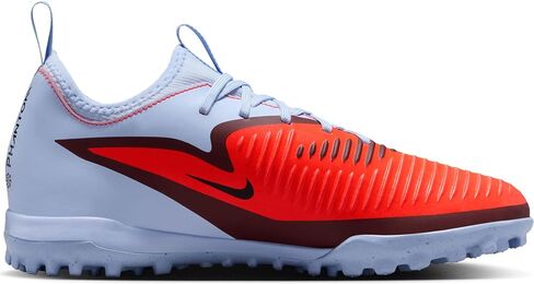 Nike Jr. Phantom 6 Low Academy Big Kids' Turf Soccer Shoes (Royal Tint/Black/Bright Crimson) in Kuwait