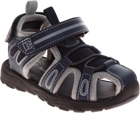 Josmo Boys Fisherman Sandals Closed Toe Adjustable Hook and Loop Summer Comfort Casual Shoes Outdoor Play for Toddler to Big Kid in Kuwait
