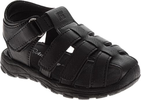 Josmo Boys Fisherman Sandals Closed Toe Adjustable Hook and Loop Summer Comfort Casual Shoes Outdoor Play for Toddler to Big Kid in Kuwait