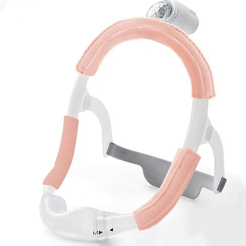 3 Pcs CPAP Strap Covers, Mask Frame Covers Pads Compatible with DreamWear or AirFit N30i/P30i Headgear Cover Set Hair Protector for Women Face Cushion for Reduce Red Marks (Pink) in Kuwait