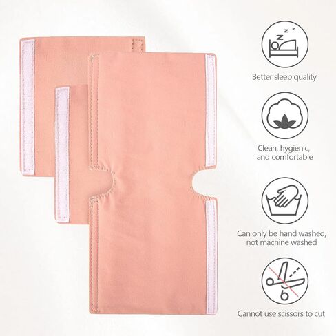 3 Pcs CPAP Strap Covers, Mask Frame Covers Pads Compatible with DreamWear or AirFit N30i/P30i Headgear Cover Set Hair Protector for Women Face Cushion for Reduce Red Marks (Pink) in Kuwait
