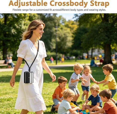 Replacement for Shark ChillPill FA022 Adjustable Crossbody Strap Compatible with ChillPill 3-in-1 Personal Cooling System for Shark Chill Pill Fan Only in Saudi Arabia