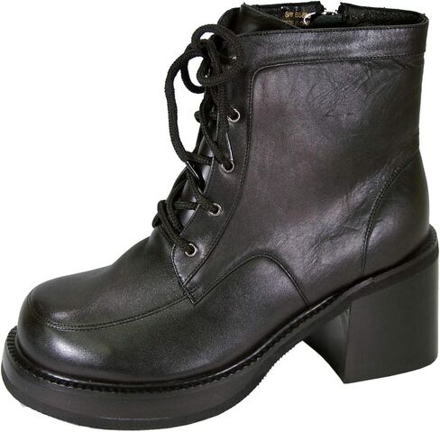 Peerage Pauly Men's Medium Width 7 Inch Comfort Leather Boots in Saudi Arabia