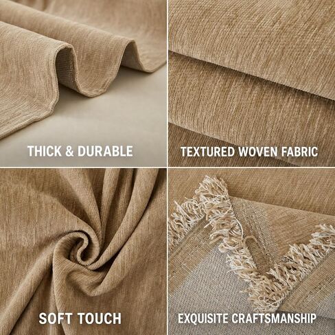 Couch Cover Blankets For Sofa,Thick Waterproof Couch Cover For Cats,Sofa Covers for 3 Cushion Couch Loveseat Sectional Chenille Couch Covers for Sofa Home Decor Living Room,Chocolate Brown,71"X118" in Saudi Arabia