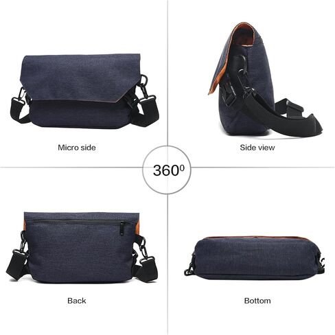 Unisex Adult Heritage Crossbody Bag （Black） in Kuwait