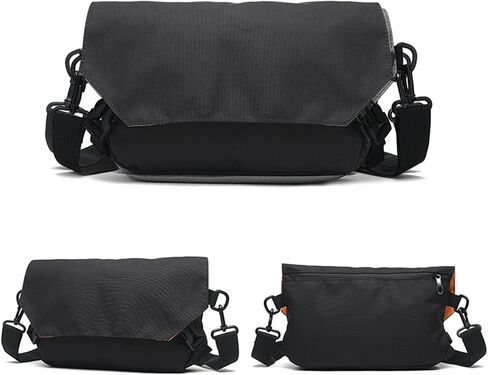 Unisex Adult Heritage Crossbody Bag （Black） in Kuwait