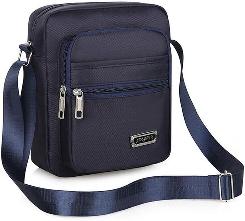 Men's Crossbody Bag,Large Capacity Crossbody Bag Fashionable Single-Shoulder Bag Simple and Casual Business Men's Bag in Kuwait