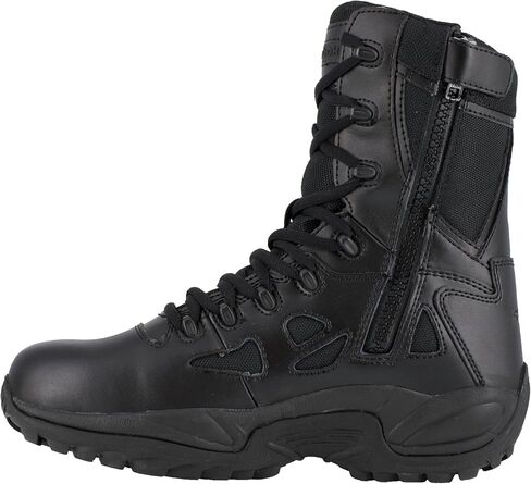 Reebok Work Rapid Response RB 8" WP Boot Women's Boot, 7 C/D US, Black in Kuwait
