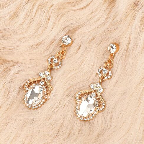 DRESHOW 1920s مجموعة إكسسوارات Great Gatsby للنساء، إكسسوارات أزياء فلابر، عصابة رأس من الريش، قفازات للرأس، مجموعة إكسسوارات طافوا 20 ثانية in Kuwait