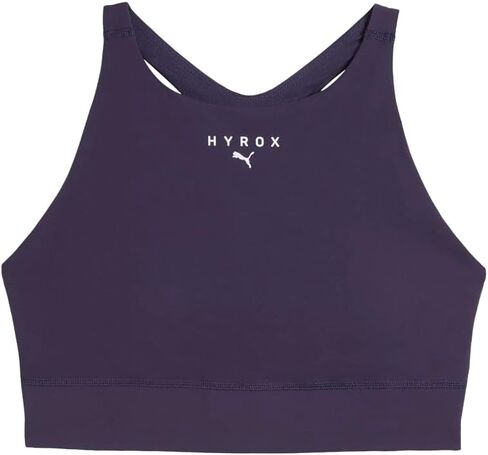 PUMA Womens X Hyrox Shapeluxe High Neck Mid Impact Sports Bra Casual Casual - Purple in Kuwait