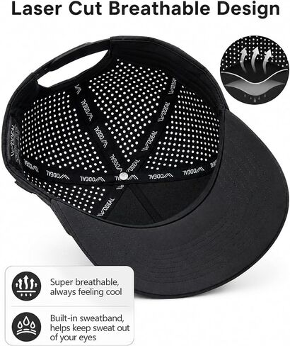 Dad Est 2026 Hat for Men, Adjustable Quick Dry Laser Cut Snapback Trucker Hat, Pregnancy Announcement for Husband, Fathers Day Birthday New Dad Gifts Black in Saudi Arabia