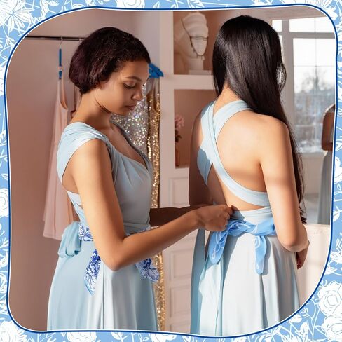 8 Pack Something Blue Before I Do Bridal Bandana Scarves - 27x27 Blue White Satin Square Head Scarves for Bachelorette Party, Bridal Shower, Bridesmaid Gifts, Wedding Accessories in Saudi Arabia