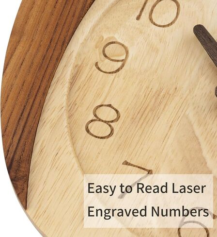 Owl Wall Clock,Pendulum Wall Clock Non-Ticking Silent Battery Operated Pendulum forLiving Room Bedroom Office Kid's Room Kitchen Hotel Cafe in Saudi Arabia