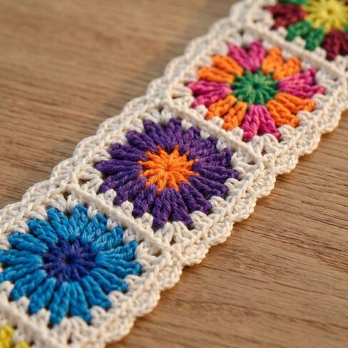 Women's Boho Crochet Crossbody Bag, Hollow Out Knit Shoulder Purse for Summer Beach, Festival Tote Handbag in Saudi Arabia