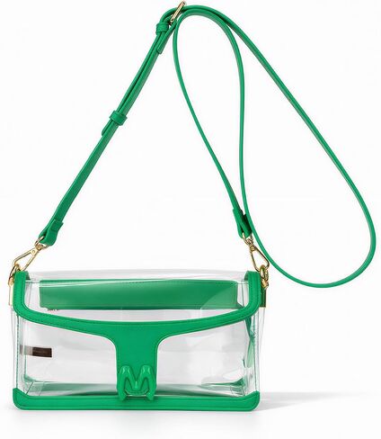Milan Chiva Clear Crossbody Bag Stadium Approved for Women, Waterproof Clear Purse for Stadium Events Concerts Sports in Saudi Arabia