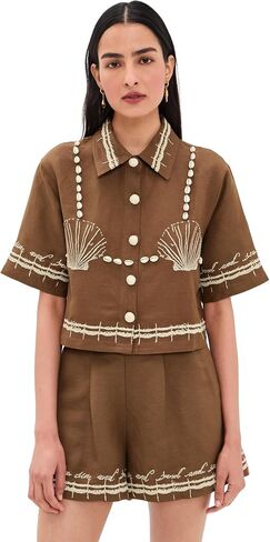 HUNTER BELL Women's Camp Shirt in Kuwait