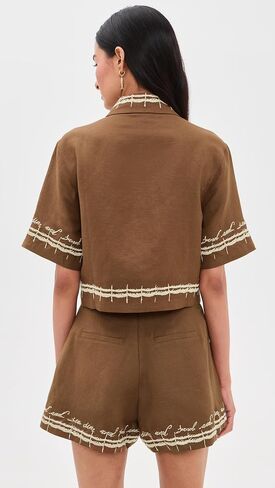 HUNTER BELL Women's Camp Shirt in Kuwait