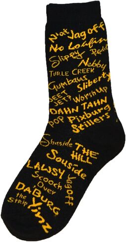 Pittsburghese Socks in Saudi Arabia