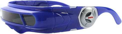 Blue Futuristic Party Rave Cyclops Costume Cosplay Wrap Visor Sun Glasses in Kuwait