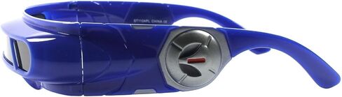 Blue Futuristic Party Rave Cyclops Costume Cosplay Wrap Visor Sun Glasses in Kuwait
