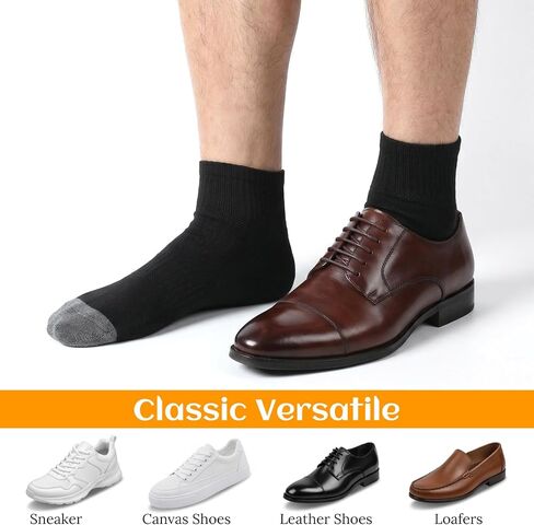 30 Pairs Ankle Socks for Men Lightweight Mens Socks Breathable Athletic Casual Quarter Sock Bulk Size 8-12 Thin Casual Sock for Unisex Women Running in Saudi Arabia