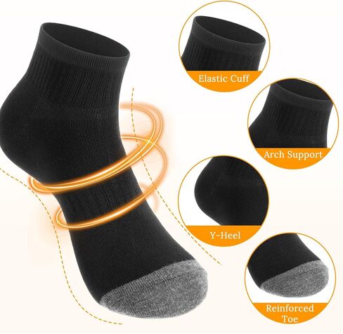 30 Pairs Ankle Socks for Men Lightweight Mens Socks Breathable Athletic Casual Quarter Sock Bulk Size 8-12 Thin Casual Sock for Unisex Women Running in Saudi Arabia