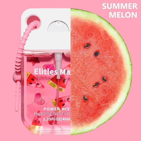 Hand Sanitizer Spray, 4Pack Hand Sanitizer Travel Size With Keychain, Scented Mini Spray Hand Sanitizer Clip Backpack Purse, Gifts for WomenTeen Girls Kids Nurse Teacher in Kuwait