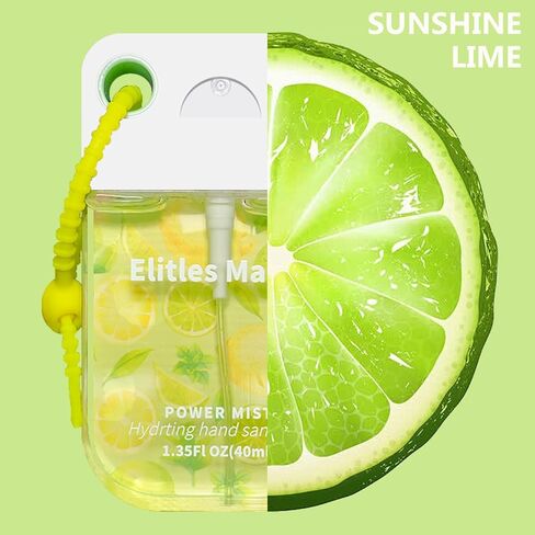 Hand Sanitizer Spray, 4Pack Hand Sanitizer Travel Size With Keychain, Scented Mini Spray Hand Sanitizer Clip Backpack Purse, Gifts for WomenTeen Girls Kids Nurse Teacher in Kuwait