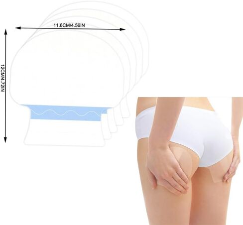 10 Pack Bottom Lift Patches Invisible Butt Lift Tape Patch Clear Adhesive Tightening Strips Rear Thigh Lift Tape for Buttocks Saggy Loose Skin Lifting Jeans Dresses Shorts Skirts Short Dress in Saudi Arabia