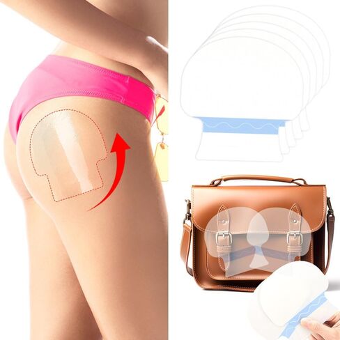 10 Pack Bottom Lift Patches Invisible Butt Lift Tape Patch Clear Adhesive Tightening Strips Rear Thigh Lift Tape for Buttocks Saggy Loose Skin Lifting Jeans Dresses Shorts Skirts Short Dress in Saudi Arabia