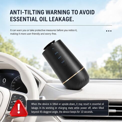 Ziweo Waterless Diffuser for Car - Easy to Carry in Saudi Arabia
