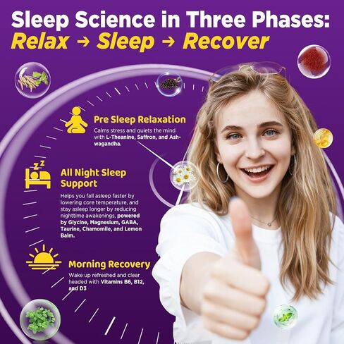 duwhot Glycine for Sleep Liquid Drops Sugar Free, 1.5g/3g Glycine Supplement Plus Magnesium, L-theanine & Vitamins for Stress Relief, Relaxation & Energy Support, Liposomal, Vegan, Organic, 2 FL OZ in Saudi Arabia