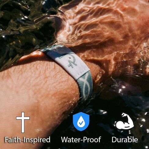 Yappy His & Hers Bible Verse Bracelet Set – Christian Couples Faith Gift (Men’s & Women’s Sizes) in Saudi Arabia