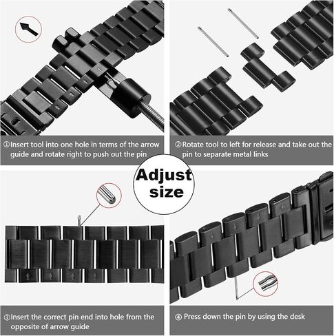 20mm Stainless Steel Bands Compatible with Timex Expedition Scout 40mm/Acadia 40mm/Weekender 38mm/Field 43mm/Rugged Core Analog,Quick Release Stainless Steel Replacement Men Women in Saudi Arabia