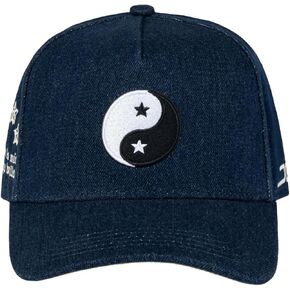 JC Hats Yin Yang Mr. Empathy Cap, Curved Visor Embroidered Logos, One Size Adjustable Snapback. in Saudi Arabia