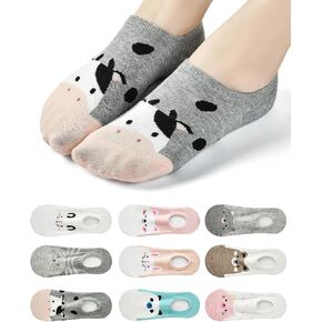 RYI 9 Pairs Women Cute No Show Liner Socks for Flats Slip on Shoes Invisible Hidden Low Profile for Boat Shoe 5-9 in Saudi Arabia
