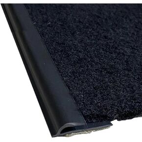 Floor Trim,Rubber Carpet Transition Strip Carpet Edge Trim Strip Gray Flexible Edge Binding Bars for mat/Doormat/Rugs/Runner Packing Tape self-Adhesive Seal Weatherproof(Red,1000 cm) in Saudi Arabia