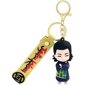 JJK Anime Keychains Funny Mini Figure Keychain, Cute Backpack Keyring Accessories Gifts for Men Women in Saudi Arabia