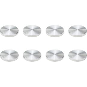 Round Shape Aluminum Disc for Glass Table Mcredy Aluminum Disc 1" Dia. 3/8" Thickness Set of 4 in Kuwait