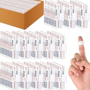 200 Count Clear Waterproof Adhesive Bandages Bulk 3/4" x 3" Adhesive Breathable Bandages for Sensitive Skin School Nurses Businesses Travel First Aid Kits Homeless Care Supplies Donations in Saudi Arabia