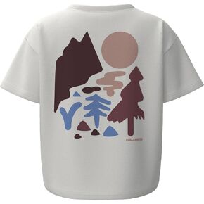 Fjällräven Forest Walk Women's T-Shirt - Breathable, Comfortable, Organic Cotton Fabric, Relaxed Fit - Hiking, Travel in Saudi Arabia