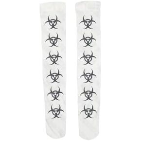 Women Cute Gothic Retro Printed Long Socks Harajuku Slim Fit Knee Y2K Socks Kawaii Sockings emo streetwear in Saudi Arabia