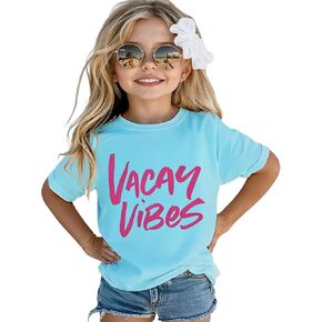 CM C&M WODRO Vacation Shirts for Toddler Baby Boy Girl Vacay Vibes Shirt Kids Beach Tshirt Holiday Family Summer Trip Tee Top in Kuwait