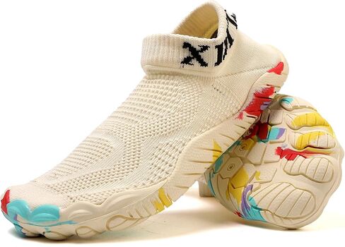 Barefoot Water Shoes for Women and Men, Quick Dry Aqua Sock Sneakers for Beach, Hiking, Swimming, Diving, Yoga, Soft Sole, Slip Resistant, Breathable in Saudi Arabia