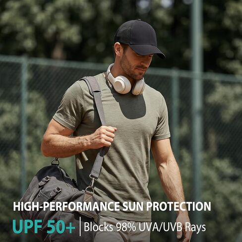 AOPREL Cloud-Touch Trucker Hat - High-Density Structured Mesh Baseball Cap Men & Women，Shape-Retaining Breathable UPF 50+ in Saudi Arabia