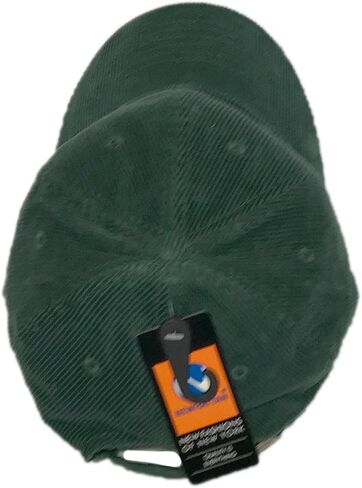 Newhattan Solid Corduroy 100% Cotton Vintage Unisex Baseball Adjustable Polo Trucker Cap Hat (Green) in Saudi Arabia
