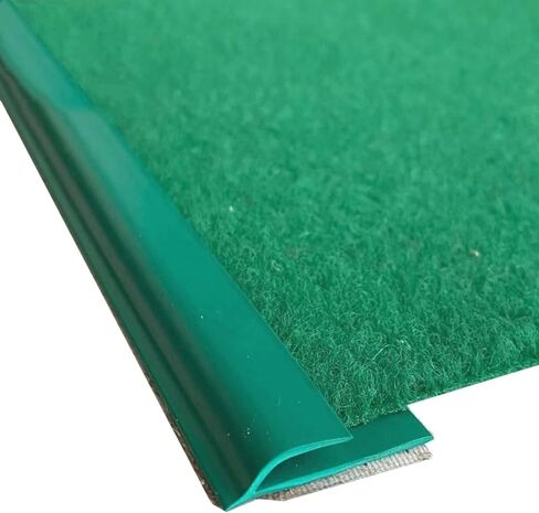 Floor Trim,Rubber Carpet Transition Strip Carpet Edge Trim Strip Gray Flexible Edge Binding Bars for mat/Doormat/Rugs/Runner Packing Tape self-Adhesive Seal Weatherproof(Red,1000 cm) in Saudi Arabia