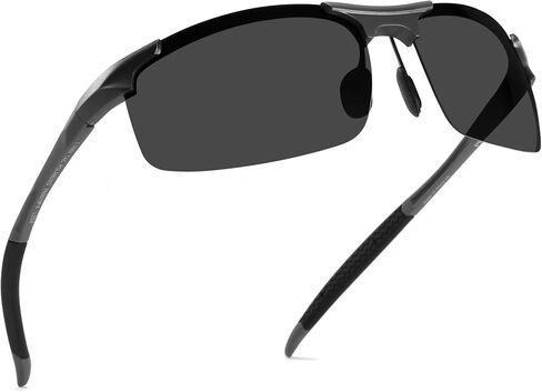 XXL Size Extra Large 150MM Polarized Wrap Around Sport Polarized Sunglasses for Big Wide Heads Men Aluminum TR90 in Saudi Arabia